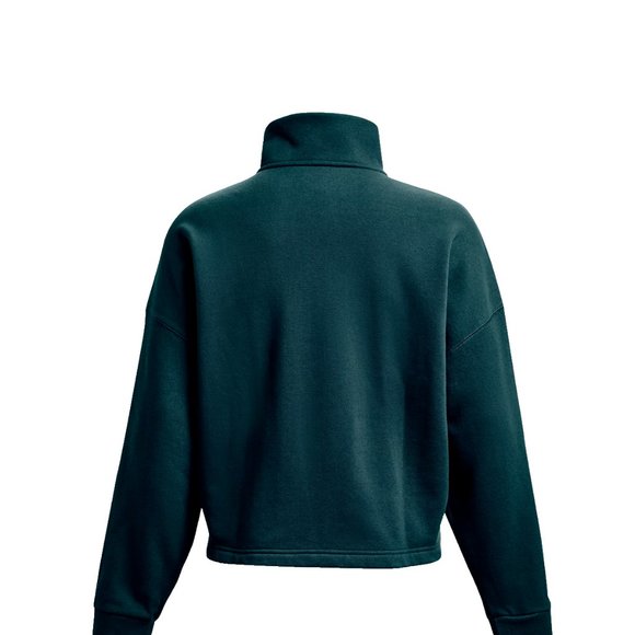 NWT Under Armour Womens Fleece Playback Pullover 1/4 Zip Size XS $60 RR24 - Picture 2 of 2